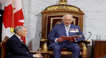 رداً على تصريحات ترامب، الملك البريطاني يؤكد حق كندا في تحديد مصيرها.