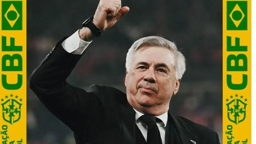 رسمياً.. تعيين كارلو أنشيلوتي كمدرب لمنتخب البرازيل رسمياً.. تعيين كارلو أنشيلوتي كمدرب لمنتخب البرازيل