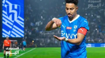 رسمياً.. سالم الدوسري، قائد الهلال، يُتوج بجائزة أفضل لاعب في مايو.