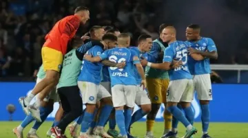 رغم انتصار إنتر.. نابولي يتوج ببطولة الدوري الإيطالي بعد التغلب على كالياري.
