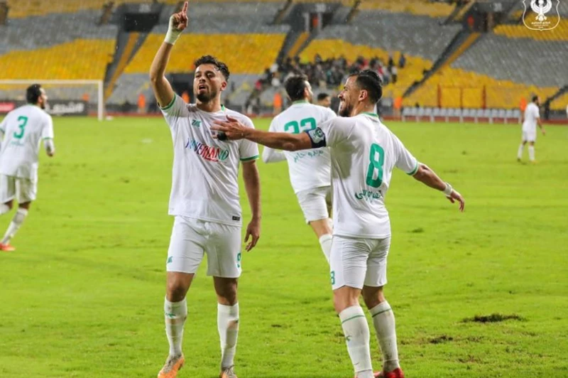 رفض الاحتفال.. صلاح محسن يفتتح أهداف مباراة الأهلي والمصري في الدوري