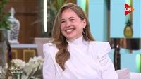 ريا أبي راشد تتحدث عن حياتها الزوجية والأمومة في مقابلة تلفزيونية بعد يومين من ولادتها