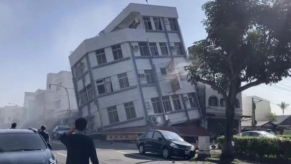 زلزال بقوة 5.9 درجة يضرب قبالة الساحل الشرقي لتايوان