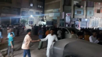 زلزال يُجبر سكان الجيزة على الخروج إلى الشوارع في فيصل | صور