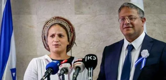 زوجة بن غفير تتعرض للضرب من امرأة يهودية غرب القدس