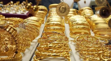 زيادة أسعار الذهب في الجزائر اليوم السبت 31 مايو 2025، حيث بلغ سعر عيار 21 إلى 12300 دينار في ختام التداولات.