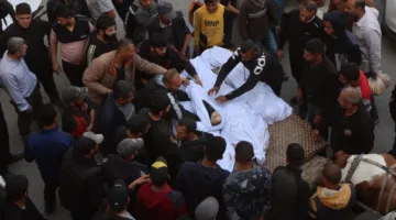 زيادة عدد القتلى جراء الهجوم المستمر على غزة إلى 53977 شهيدًا و122966 مصابًا.
