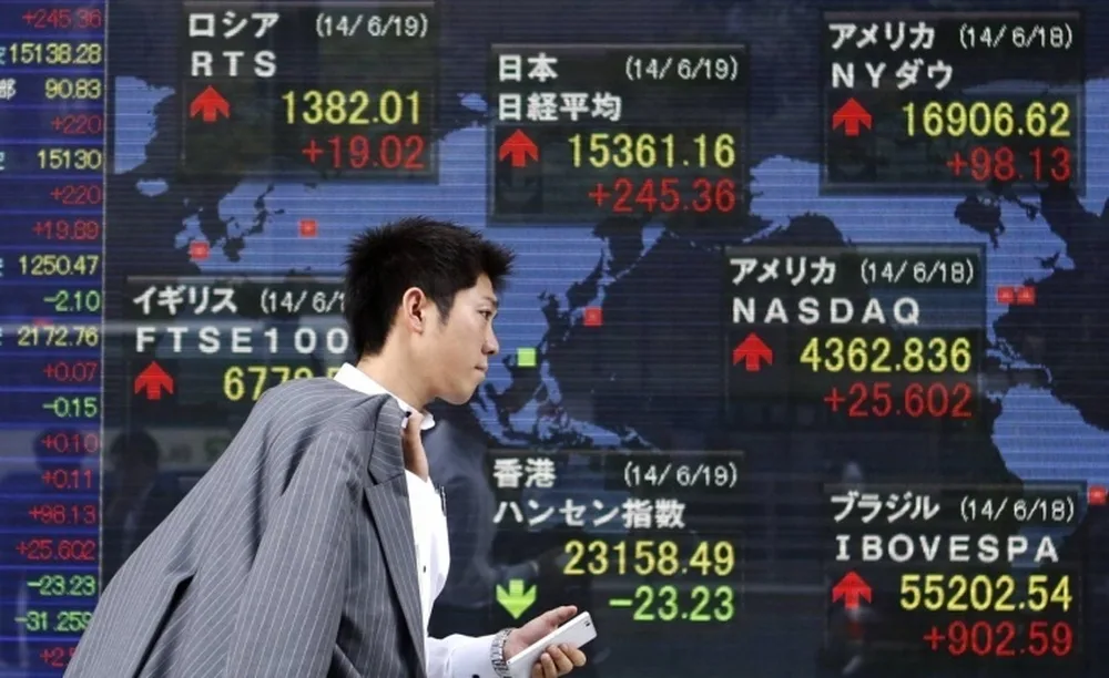 زيادة معظم الأسهم في Asia زيادة معظم الأسهم في Asia