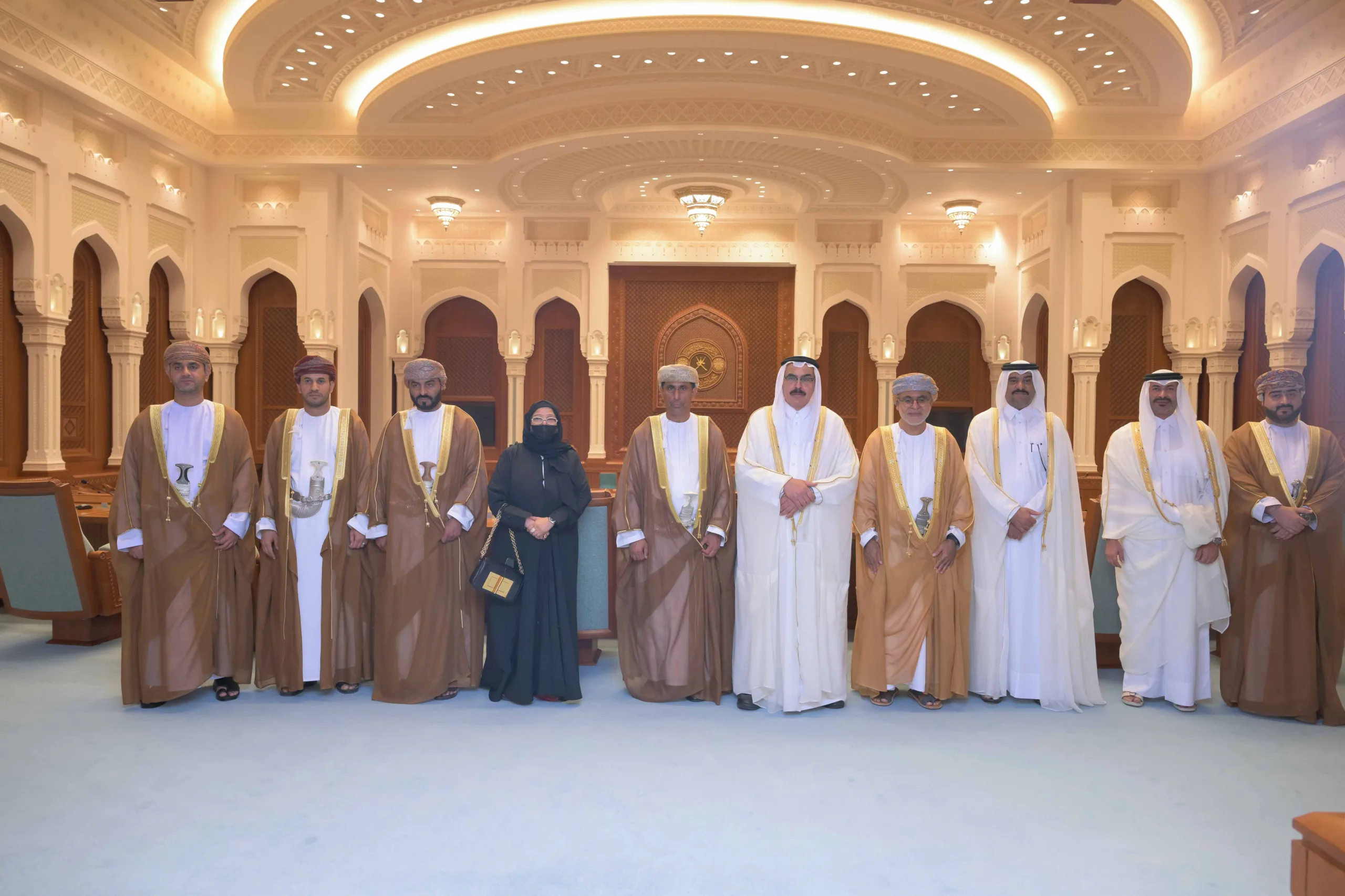 زيارة مجموعة الصداقة البرلمانية القطرية لمجلس الدولة زيارة مجموعة الصداقة البرلمانية القطرية لمجلس الدولة