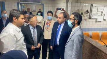 زيارة وفد صيني رفيع إلى «قصر العيني الفرنسي»