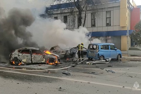 سبعة قتلى في ضربة أوكرانية على مدينة تحتلها روسيا