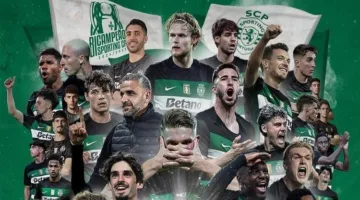 سبورتنج لشبونة يتوج بلقب الدوري البرتغالي للمرة 21 في تاريخه