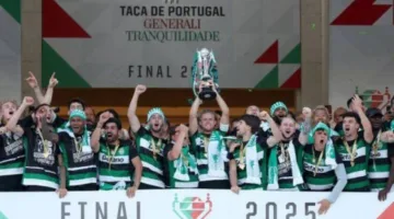 سبورتينغ لشبونة يحقق كأس البرتغال بتغلبه على بنفيكا