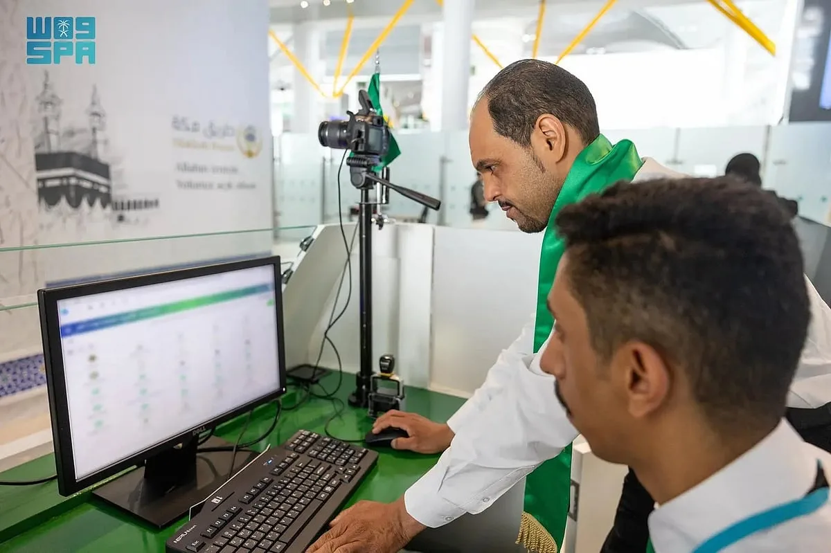 “سدايا” تستمر في تقديم الدعم التقني لمبادرة “طريق مكة” في مطار إسطنبول لتيسير مغادرة الحجاج. “سدايا” تستمر في تقديم الدعم التقني لمبادرة “طريق مكة” في مطار إسطنبول لتيسير مغادرة الحجاج.
