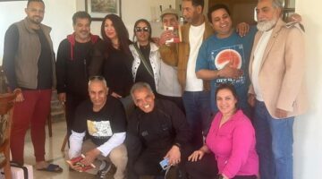 سعد المغربي يستقبل فرقة المسرح المصري المشاركة  في مونديال المسرح المغاربي