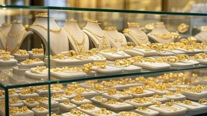 سعر الذهب اليوم الجمعة 9-5-2025 يسجل تراجعا حادا بنحو 800 للجنيه.. وعيار 21 بالصاغة