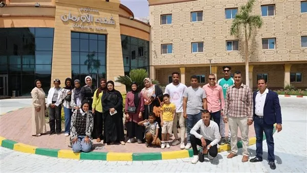 “سفراء الخير” وفد شبابي يقدم عروضًا فنية لمحاربي السرطان الصغار بشفاء الأورمان