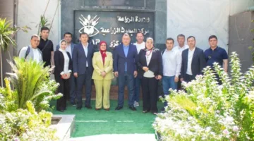 سفير أوزبكستان في القاهرة يزور المختبر المركزي لفحص بقايا المبيدات