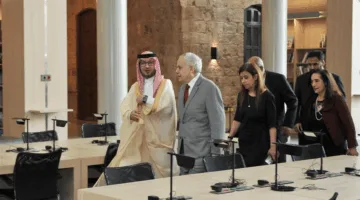 سفير المملكة في لبنان يلتقي وزير الثقافة (صور)
