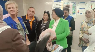 سفيرة الاتحاد الأوروبي تجتمع مع قيادات وزارة الصحة في أسوان