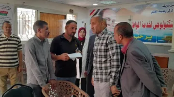سكرتير بني سويف يستمر في جولات ميدانية لمراقبة تقدم العمل في ملفات التصالح