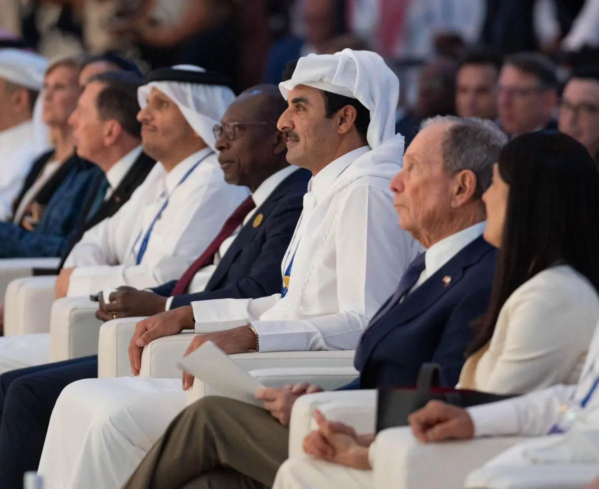 سمو الأمير يؤكد أن منتدى قطر الاقتصادي أصبح منصة عالمية رئيسية لتجمع الخبراء وصانعي القرار. سمو الأمير يؤكد أن منتدى قطر الاقتصادي أصبح منصة عالمية رئيسية لتجمع الخبراء وصانعي القرار.