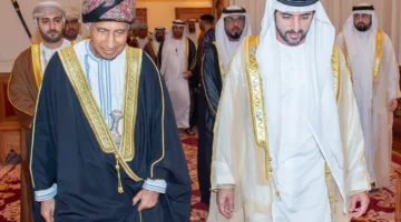 سمو السيد فهد يرحب بولي عهد دبي