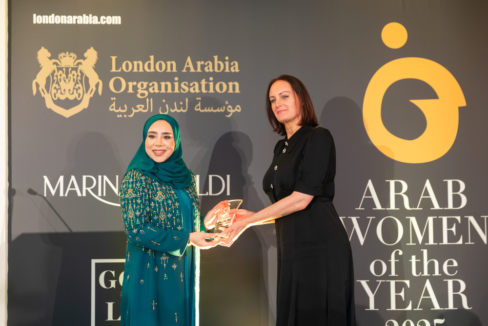 سُموّ السّيدة ميّان تحصل على جائزة المرأة العربية لعام 2025م