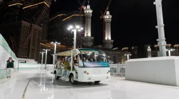 شؤون الحرمين تطلب من الحجاج اتباع إرشاداتها: ما هي خدمة عربات المسجد الحرام؟