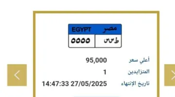 شاهد.. لافتة معدنية على بوابة العبور بسعر 95 ألف جنيه