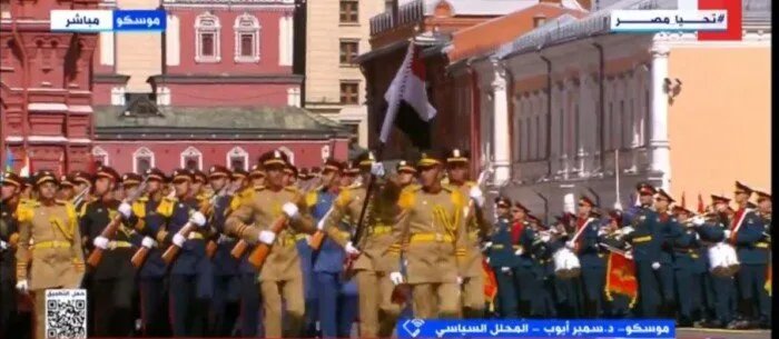 شاهد.. لحظة استعراض القوات المصرية في احتفالات روسيا بـ عيد النصر