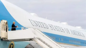 شاهد: ولي العهد السعودي يستقبل الرئيس ترامب