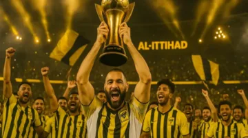 شاهد – احتفالات لاعبي الاتحاد بفوزهم بالدوري السعودي