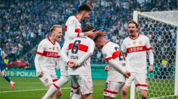 شتوتجارت يتوج بطلاً لكأس ألمانيا بعد الفوز على بيليفيلد ويتأهل إلى الدوري الأوروبي