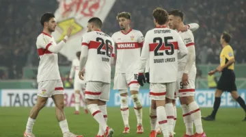 شتوتغارت يتوج بلقب كأس ألمانيا بعد انتصاره على أرمينيا بيليفيلد