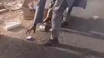 شحنة سجائر وأدخنة مصادرة على الطريق الزراعي في أسوان