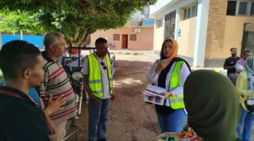 «شركة مياه الأقصر» تنظم حملة توعوية للموظفين حول مخاطر المخدرات (صور)