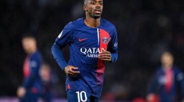 شكوك حول مشاركة عثمان ديمبيلي ضد أرسنال في إياب نصف نهائي دوري أبطال أوروبا