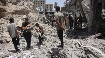 شهيدان وجريحان من فلسطين جراء قصف الاحتلال على قطاع غزة