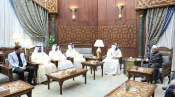 شيخ الأزهر يلتقي ولي عهد الفجيرة لبحث طرق دعم الأسرة وتعزيز تمكين الشباب العربي