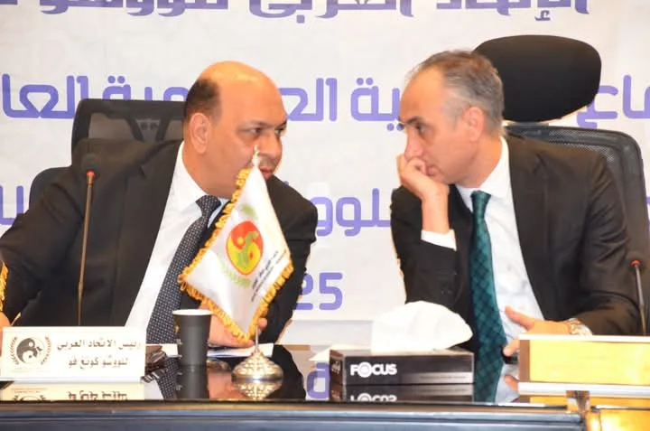 صبحي يحضر اجتماع الجمعية العمومية للاتحاد العربي للووشو كونغ فو من خلال تقنية الفيديو كونفرنس صبحي يحضر اجتماع الجمعية العمومية للاتحاد العربي للووشو كونغ فو من خلال تقنية الفيديو كونفرنس