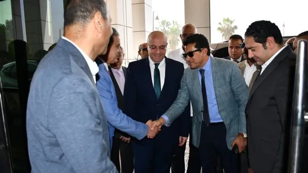 صبحي يصل محافظة بني سويف لافتتاح العديد من المنشآت الشبابية والرياضية