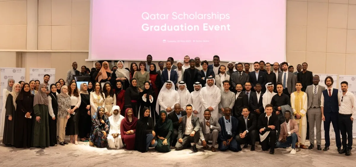 صندوق قطر للتنمية يكرم 122 خريجًا من دفعة ربيع 2025 في برنامج “منح قطر” صندوق قطر للتنمية يكرم 122 خريجًا من دفعة ربيع 2025 في برنامج “منح قطر”