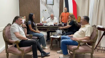 صور.. استجواب آية سماحة في نقابة الفنانيين.
