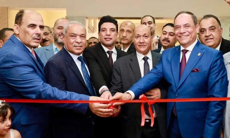 صور: المستشار صديق ي inaugurates the new headquarters of the Administrative Prosecution in Saqlta, Sohag.