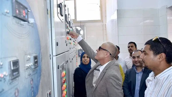 صور: تدشين مشروع محطتي معالجة مياه الصرف الصحي في إطار مبادرة “حياة كريمة” بالأقصر صور: تدشين مشروع محطتي معالجة مياه الصرف الصحي في إطار مبادرة “حياة كريمة” بالأقصر