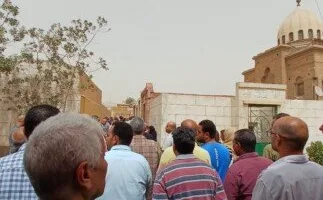 «صور».. تشييع جثمان أحمد الدجوي إلى مقابر أسرته في السيدة عائشة