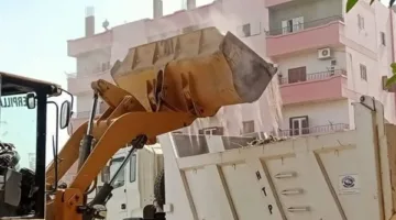 صور: تنفيذ مشاريع تنظيف وتجميل الشوارع في غرب الأقصر