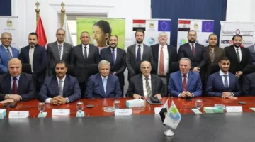 صور: توقيع عقد إنشاء أكبر محطة معالجة في الغربية ضمن مشروع تطوير جودة المياه بمصرف كيتشنر
