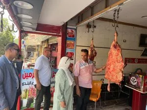 صور: حملة واسعة ضد محلات الجزارة في حدائق أكتوبر صور: حملة واسعة ضد محلات الجزارة في حدائق أكتوبر